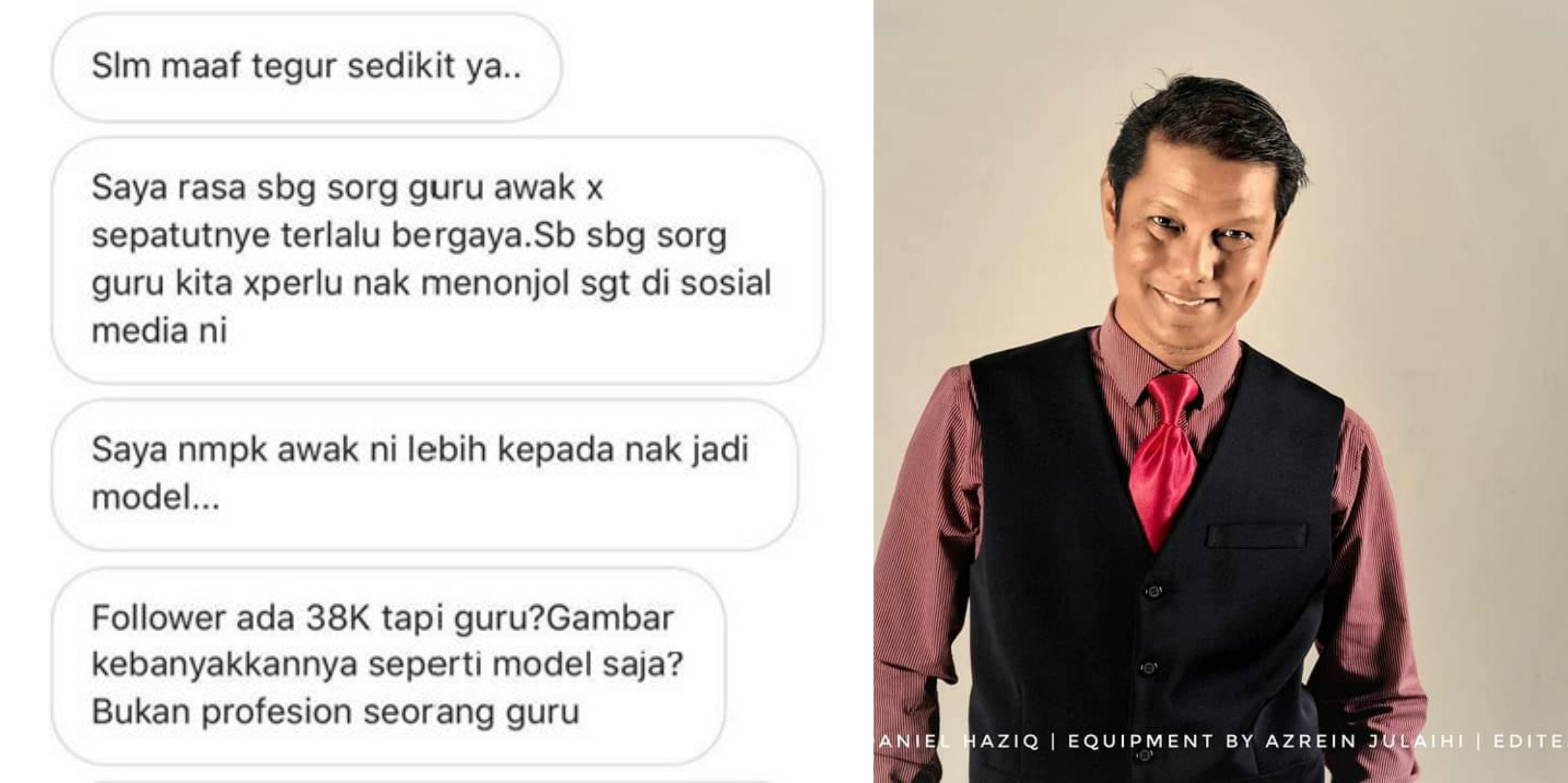 Ingat Nak Sangat Bergaya Guru Bidas Netizen Sibuk Kecam Etika Pemakaian Seorang Pendidik