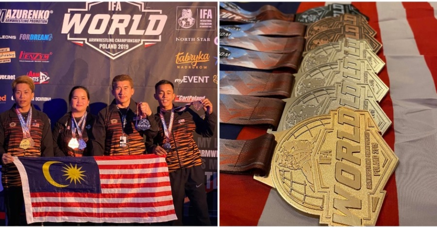 Video Detik Detik Anak Jati Sabah Harumkan Nama Malaysia Jadi Juara Gusti Lengan Dunia Tumbangkan 19 Pesaing