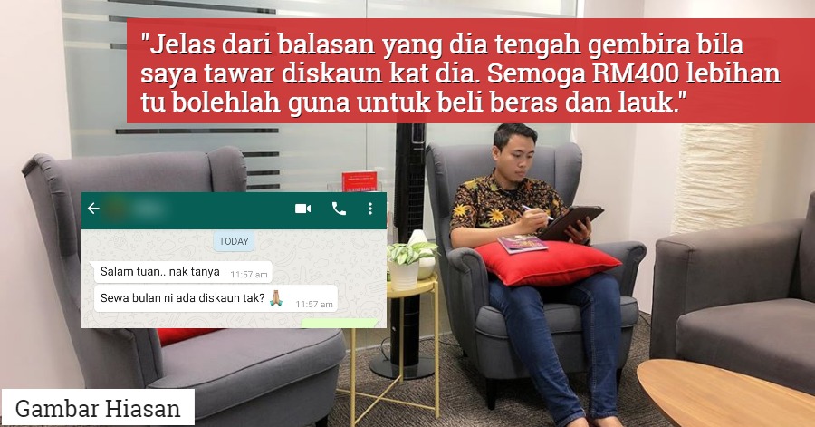Bagi Diskaun Tapi Tak Rugi, Tuan Rumah Kongsi Cara Berunding Sewa 