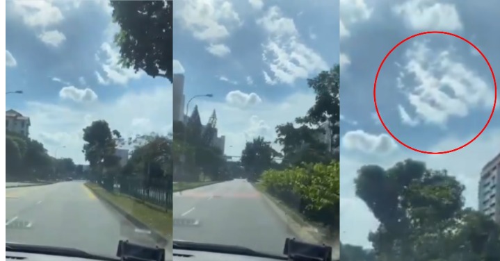 Video Buat Ig Story Sambil Drive Tak Perasan Tertera Kalimah Allah Di Langit