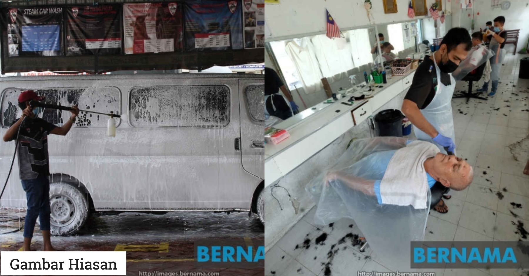 TERKINI: 11 Aktiviti Ekonomi Termasuk Kedai Gunting Rambut Dibenar ...