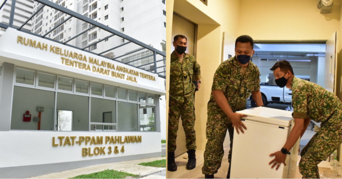 52 Anggota Tentera Darat Mula Pindah Masuk Rkmat Td Bukit Jalil