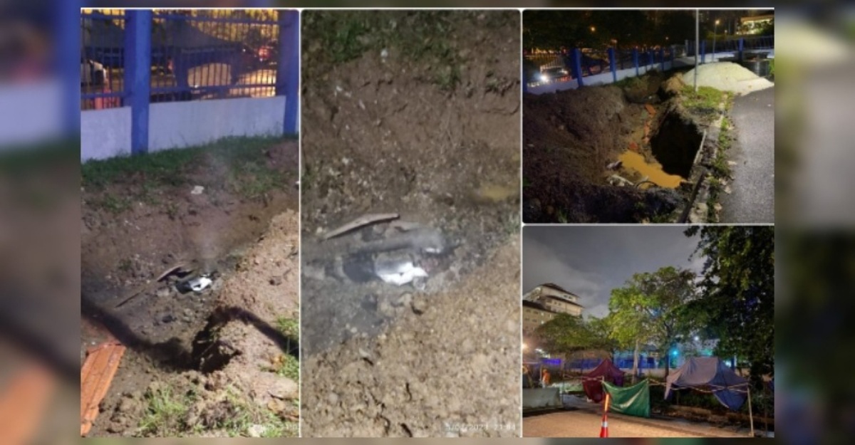 Kabel Elektrik Pencawang Tnb Terbakar