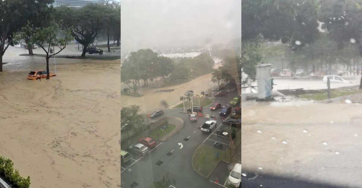 Tular Banjir Kilat Dipercayai Landa Seksyen 13 Shah Alam